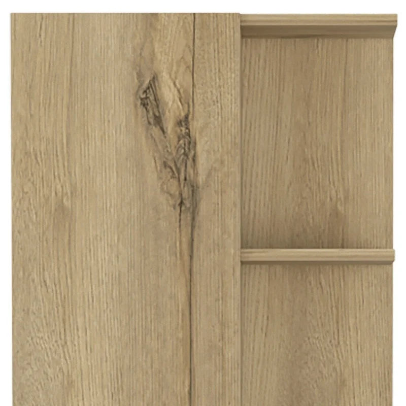 62 Placard de garde-manger ou de rangement en bois de chêne – 20,1" X 62,2" X 8,5"