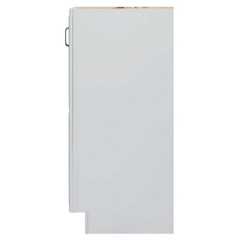 Meuble de salle de bain colonne de rangement sur pied en bois de 48 pouces