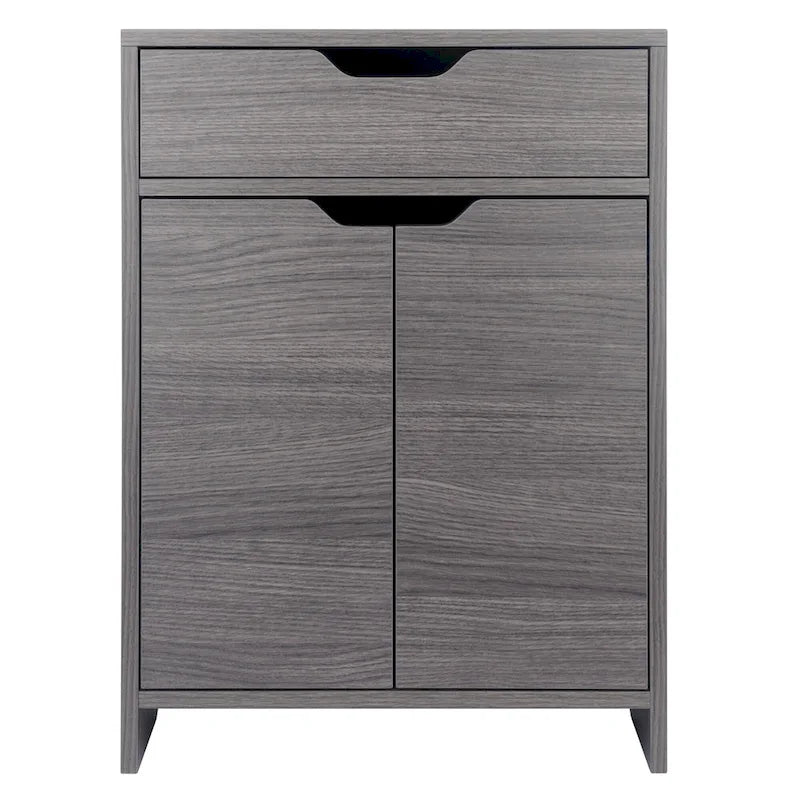 Armoire de rangement à 1 tiroir, anthracite