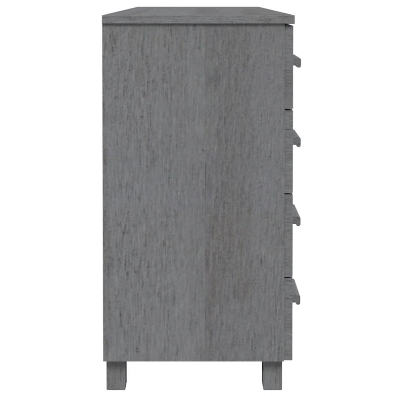 Bahut Buffet Commode Console pour Cuisine HAMAR Bois Massif Pin - 44,5 x 15,7 x 31,5