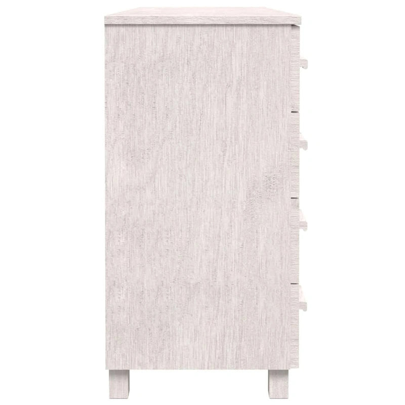 Bahut Buffet Commode Console pour Cuisine HAMAR Bois Massif Pin - 44,5 x 15,7 x 31,5