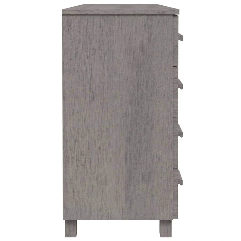 Bahut Buffet Commode Console pour Cuisine HAMAR Bois Massif Pin - 44,5 x 15,7 x 31,5