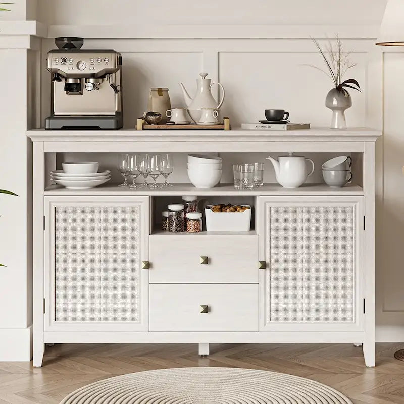 52.8 Meuble de bar en rotin naturel