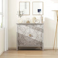 Meuble 2 portes, mobilier américain, convient pour chambre, salon, bureau