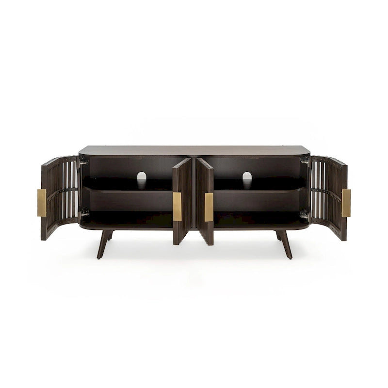 Buffet en enfilade du milieu du siècle, certifié FSC