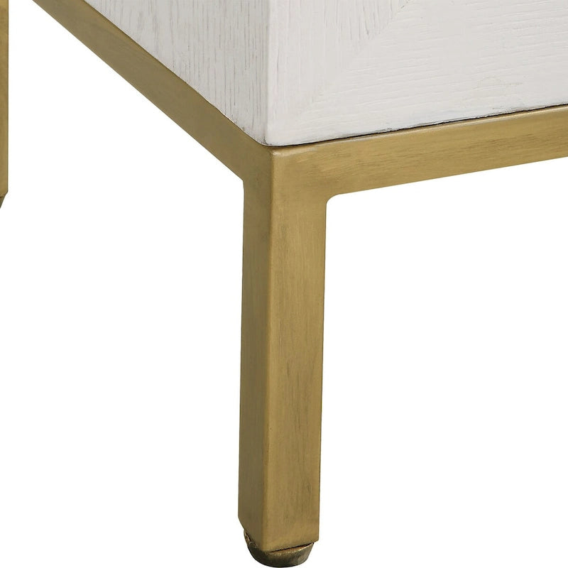 Armoire 2 portes blanche - 40,25 larg. x 34 haut. x 13 prof.