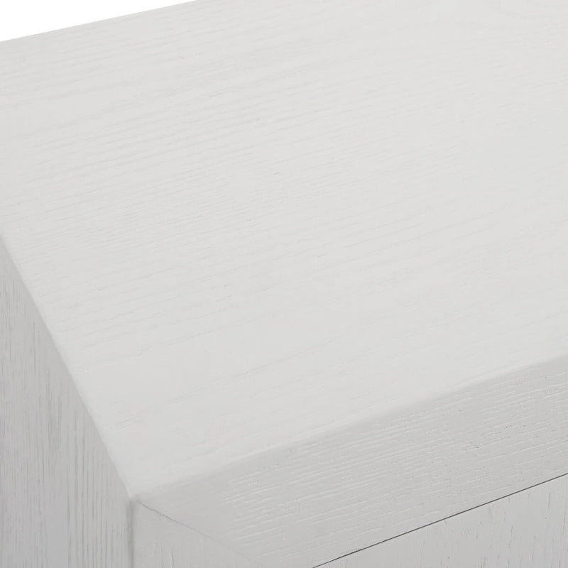 Armoire 2 portes blanche - 40,25 larg. x 34 haut. x 13 prof.