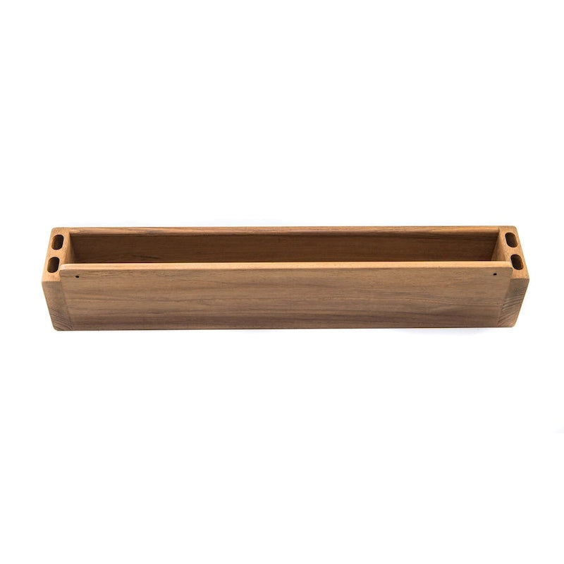 Casier de rangement / Plateau de navigation en teck