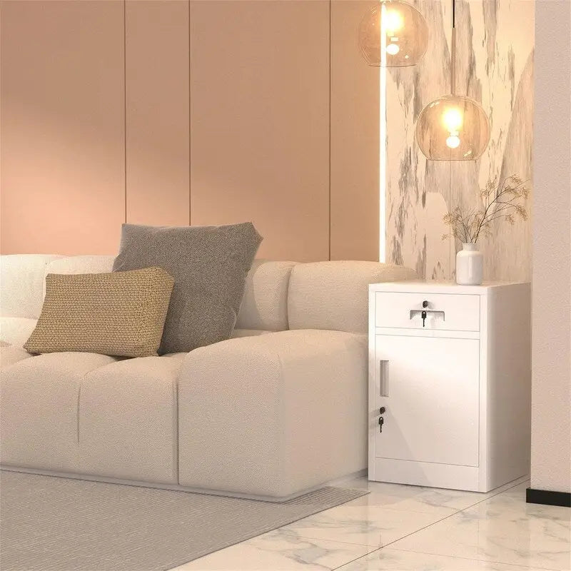 Armoire de rangement métallique