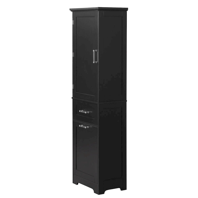 Armoire de rangement avec tiroirs et étagère réglable