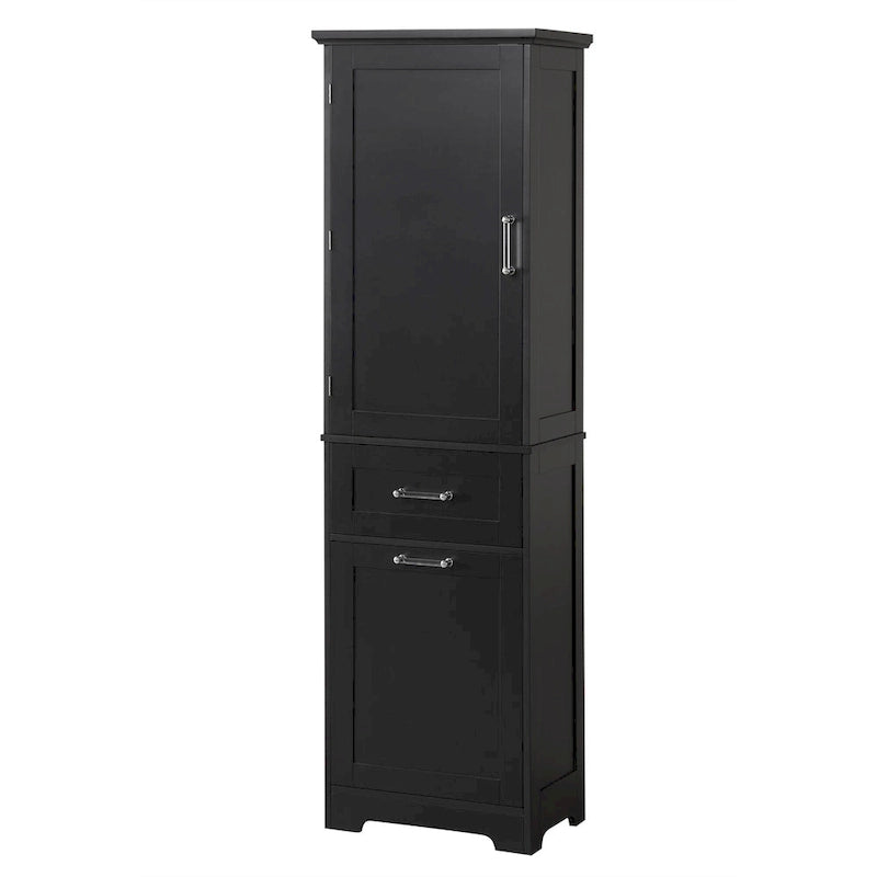 Armoire de rangement avec tiroirs et étagère réglable