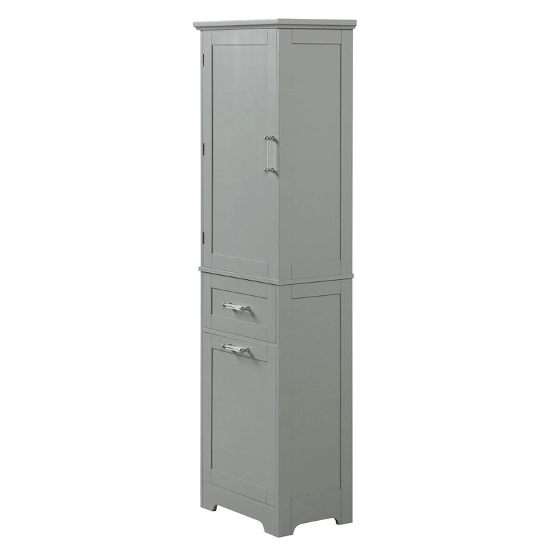 Armoire de rangement avec tiroirs et étagère réglable