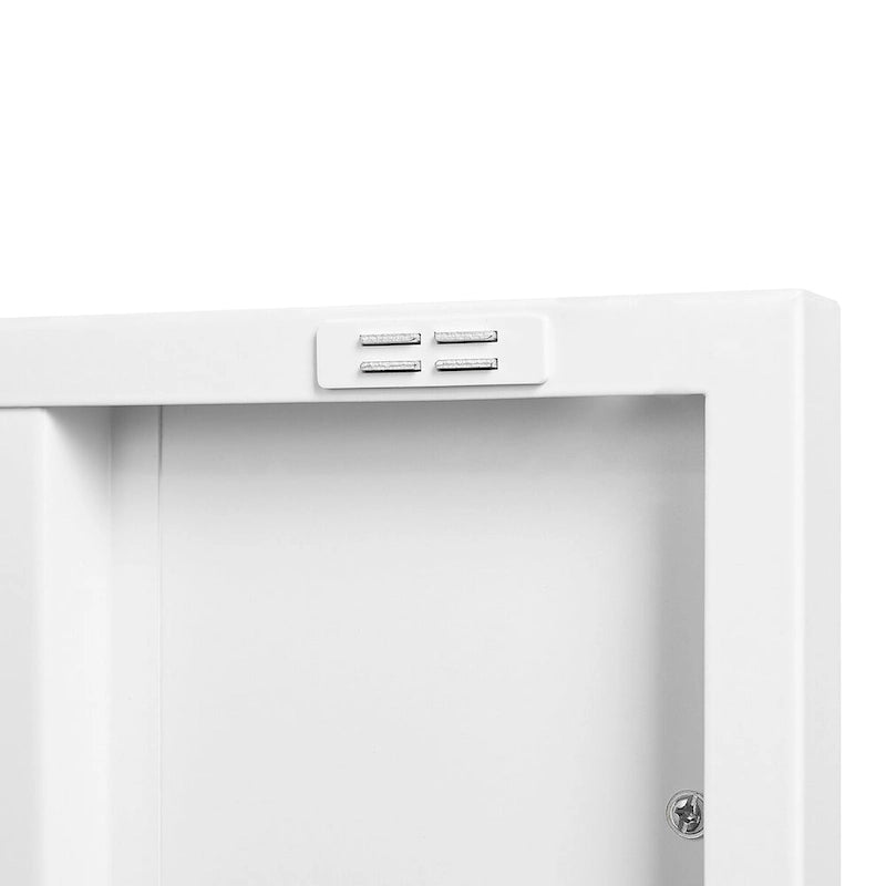 Armoire de rangement diverses à 2 portes, armoire à outils de garage, armoire de classement de bureau, 2 cloisons mobiles